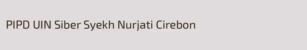 PIPD UIN Siber Syekh Nurjati Cirebon